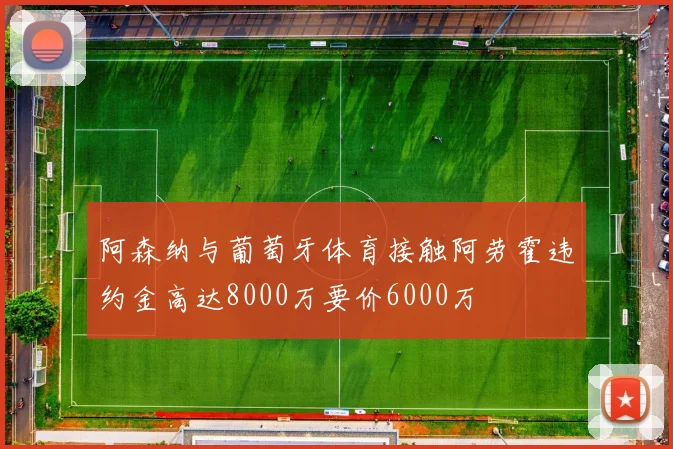阿森纳与葡萄牙体育接触阿劳霍违约金高达8000万要价6000万